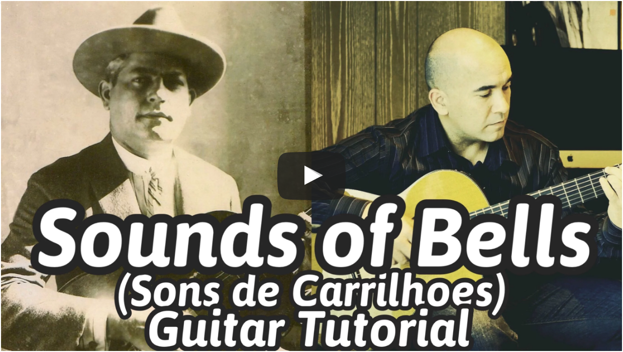 Classical Guitar Lessons < Sound of Bells > Joao Pernambuco - Free Classical Guitar Tabs, Sheet Music