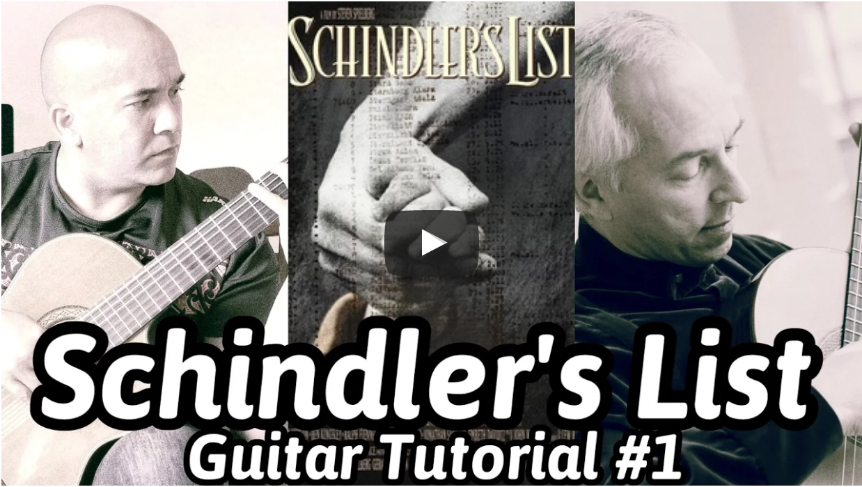 Schindler's List Online Classical Guitar Lesson