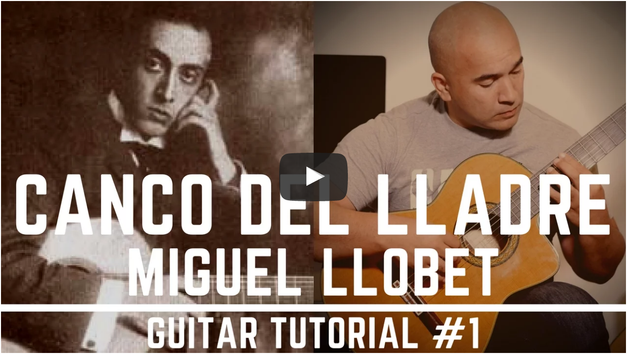 Canco del Lladre (Robber's Song) Online Classical Guitar Lesson