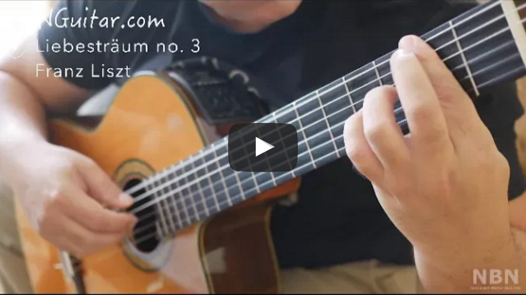 Liebestraum No. 3 Online Classical Guitar Lesson