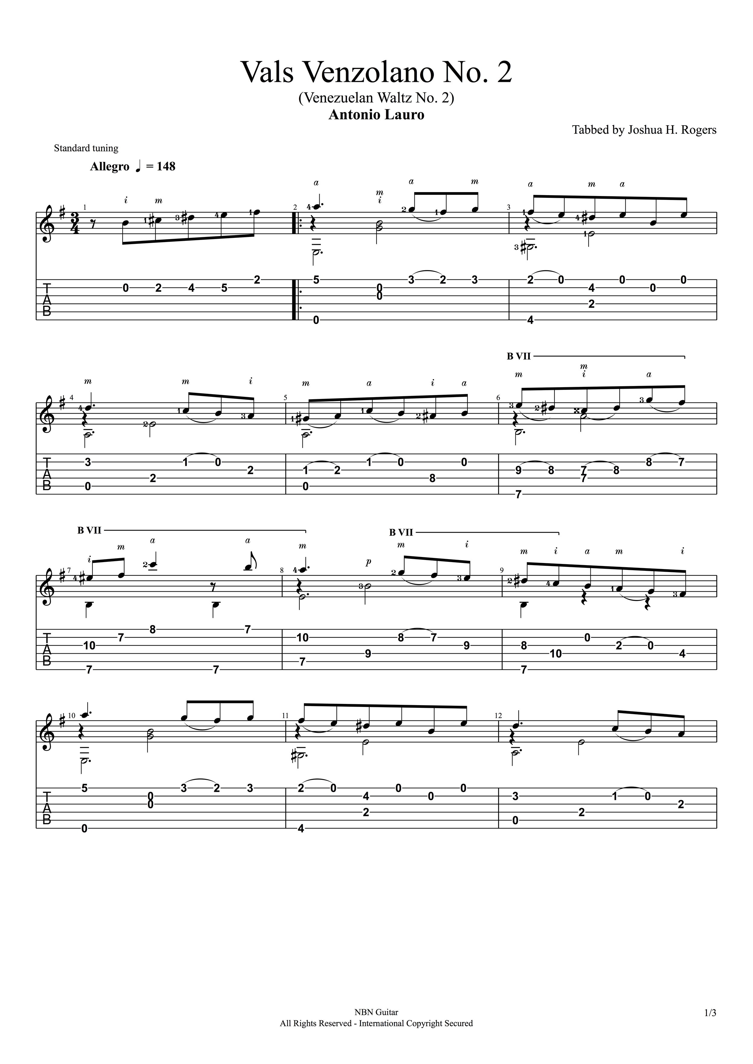 Vals Venzolano No. 2 (Sheet Music & Tabs)-p1.jpg
