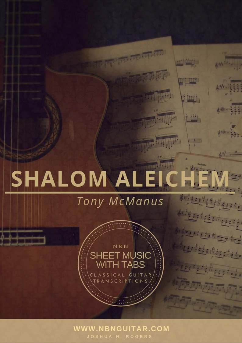 Shalom Aleichem 'Peace be upon you' Acoustic Guitar Tutorial