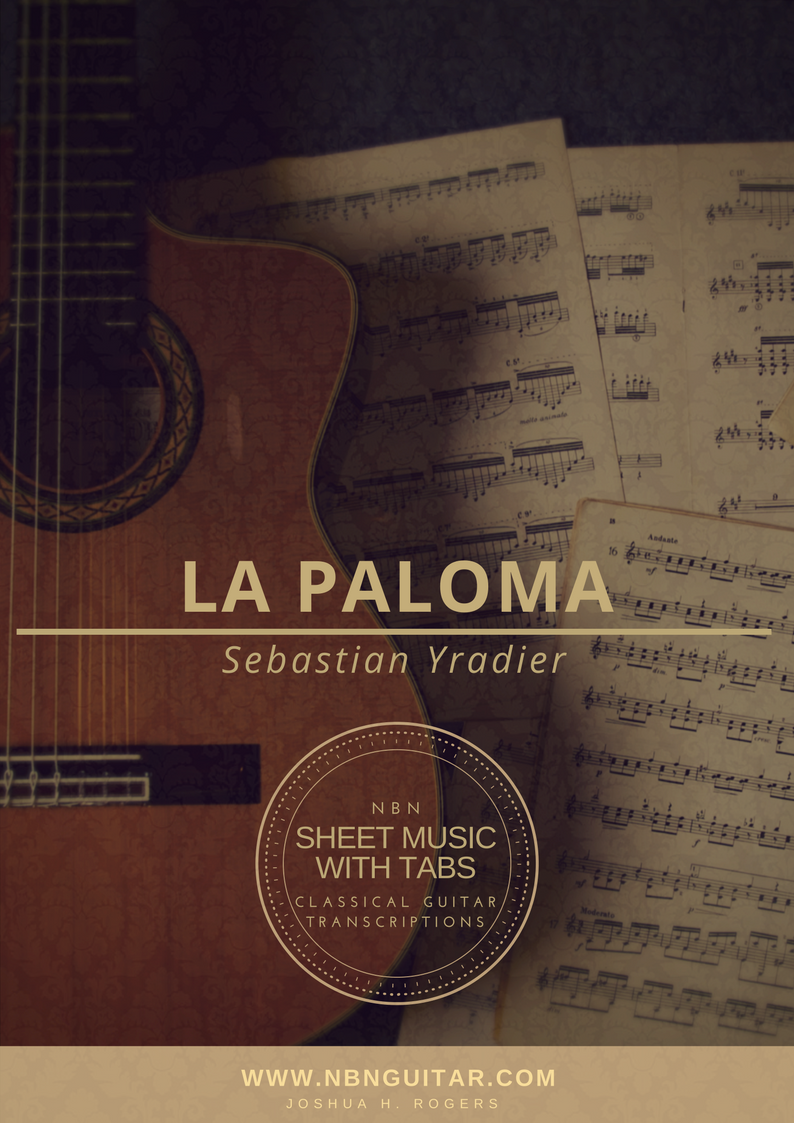 La Paloma Online Classical Guitar Lesson