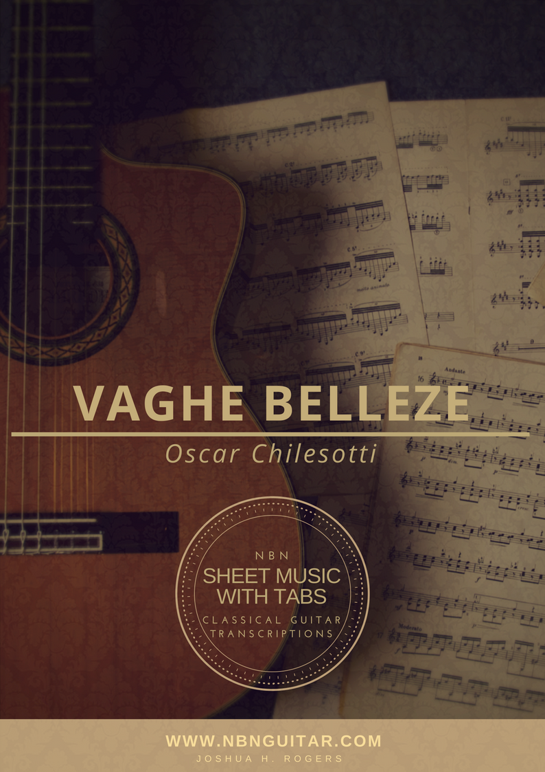 Vaghe Belleze Online Classical Guitar Lesson