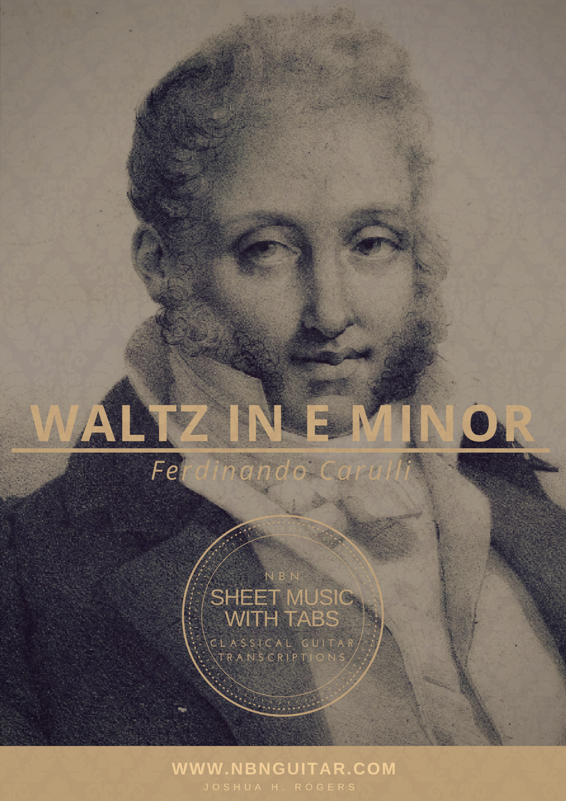 Waltz in E minor Online Classical Guitar Lesson