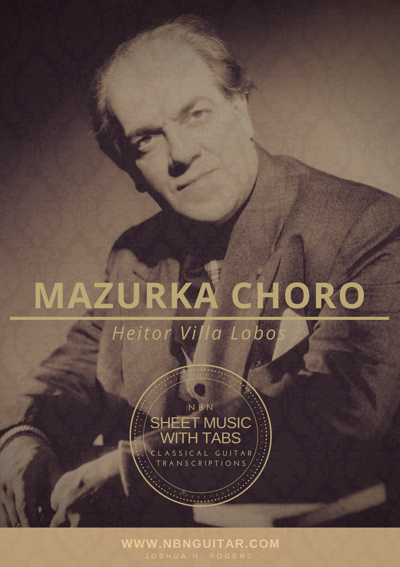 Mazurka Choro Online Classical Guitar Lesson