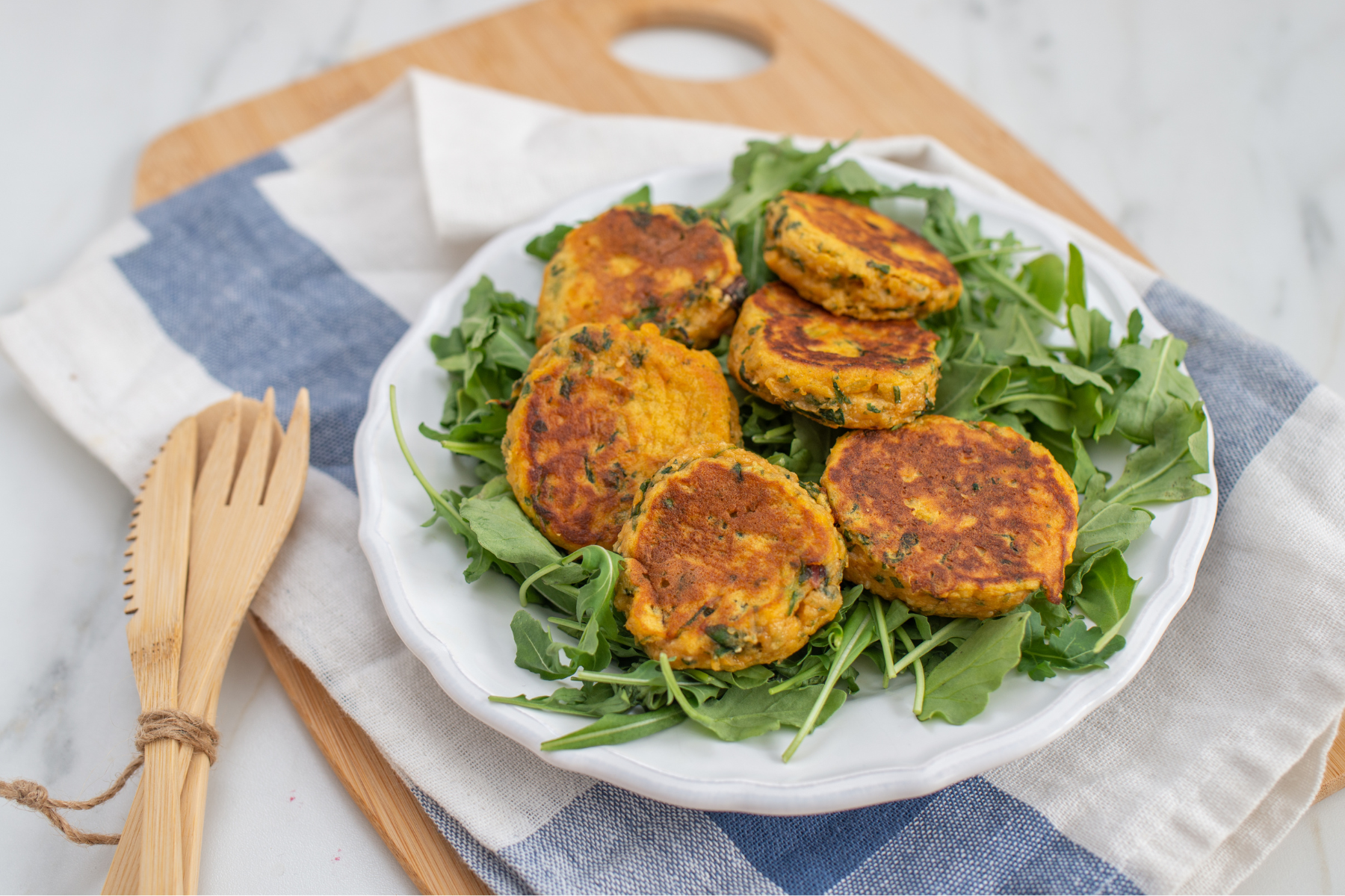Zucchini Pakora - Bratlinge mit Kichererbsenmhel