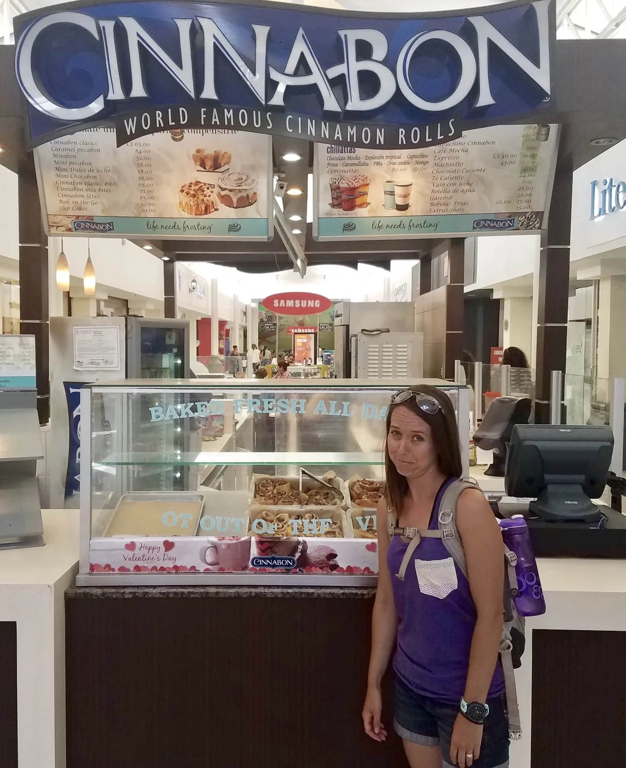 Cinnabon sadness. 