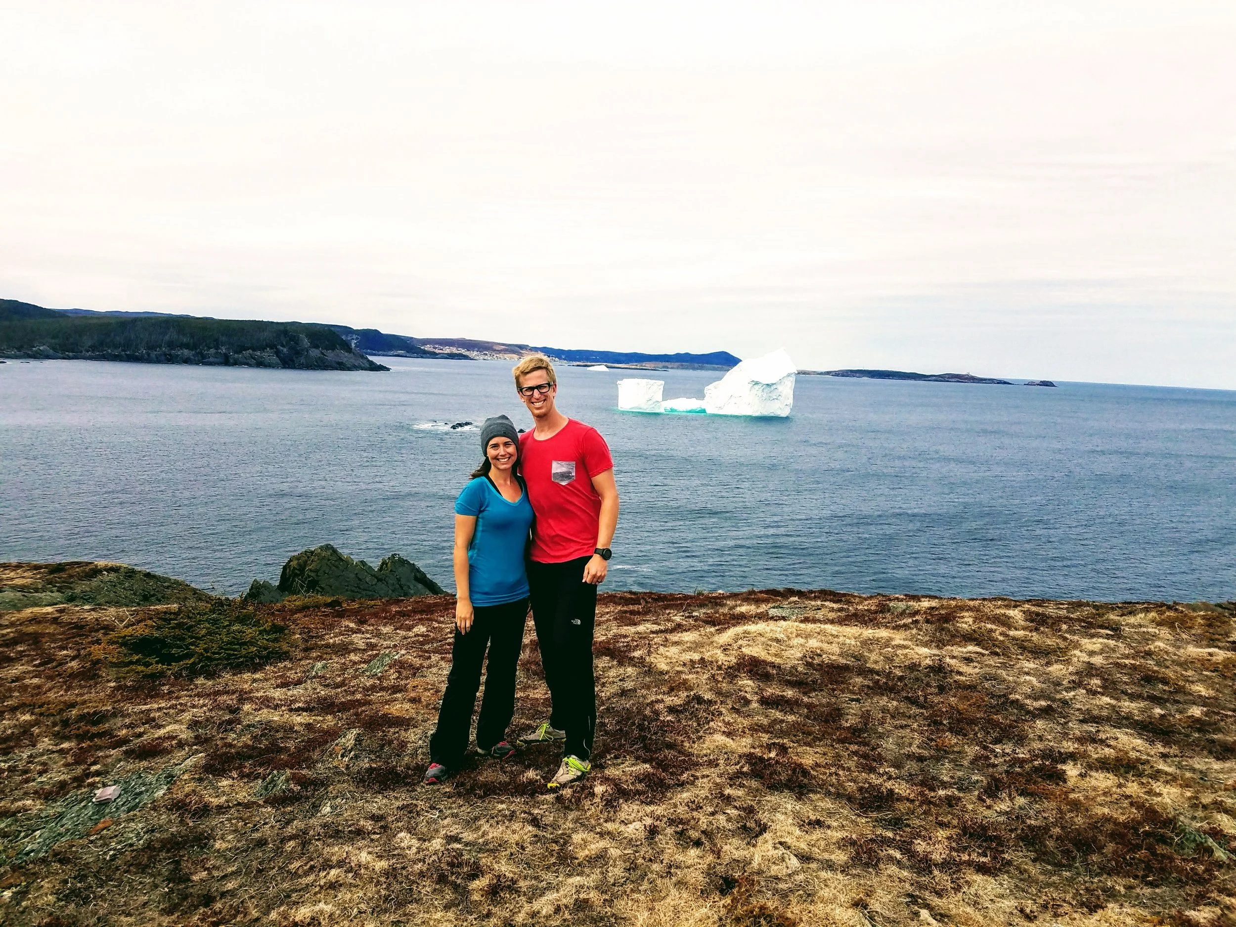 The Ferryland iceberg headed back out to sea.