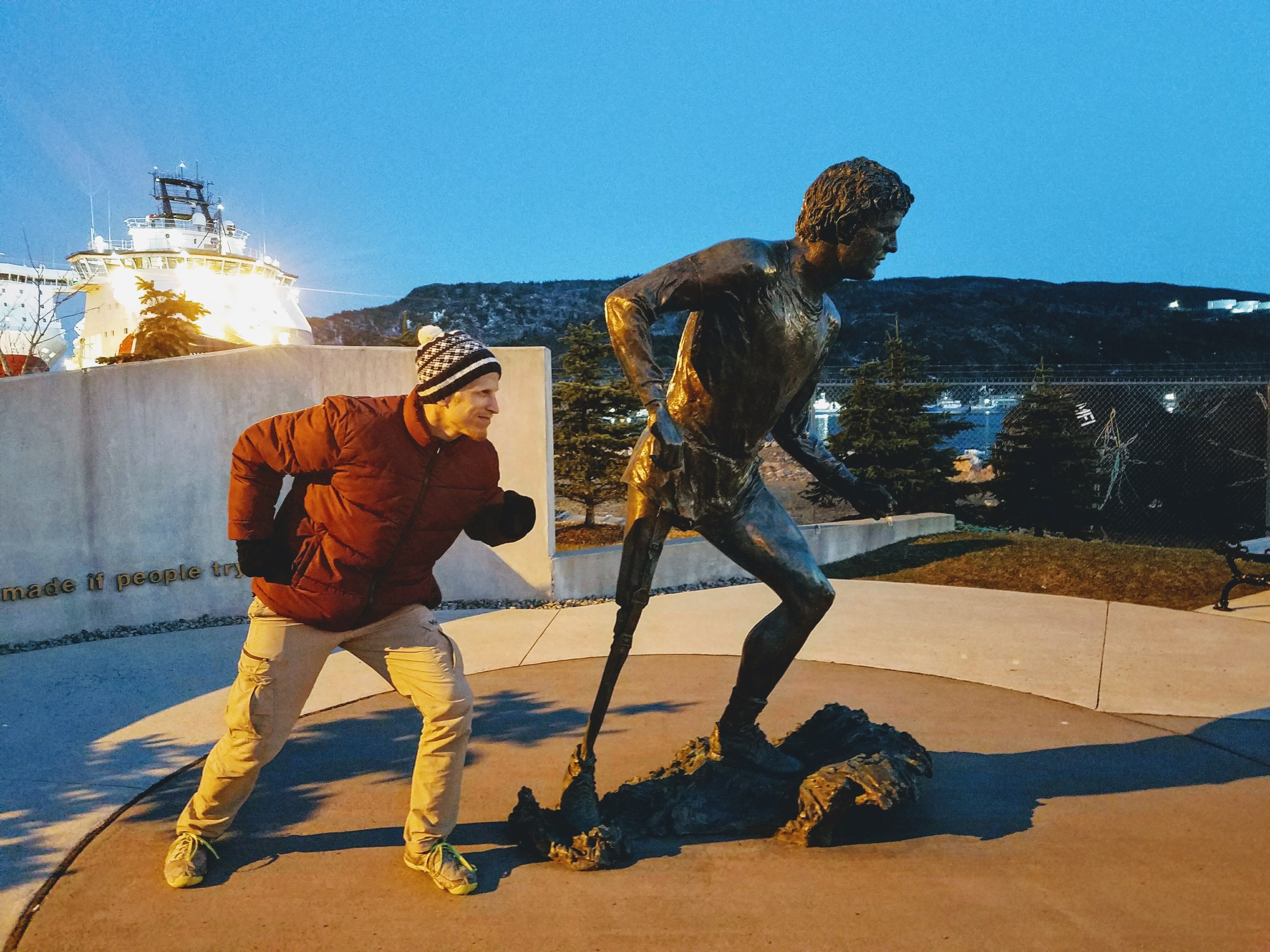 Terry Fox Run Starting Point