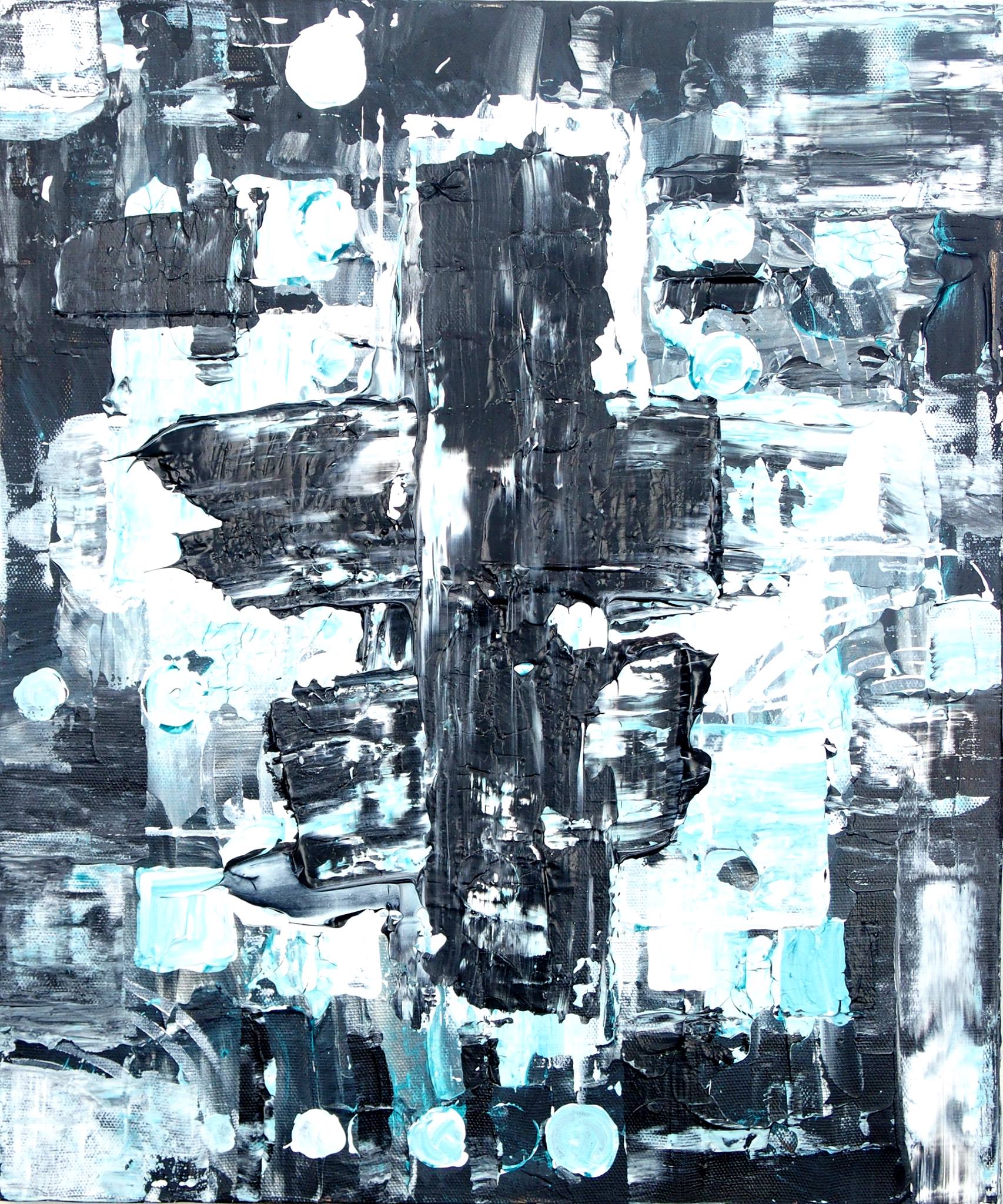   F6 (410mm × 318mm) ・ACRYLIC ON CANVAS 