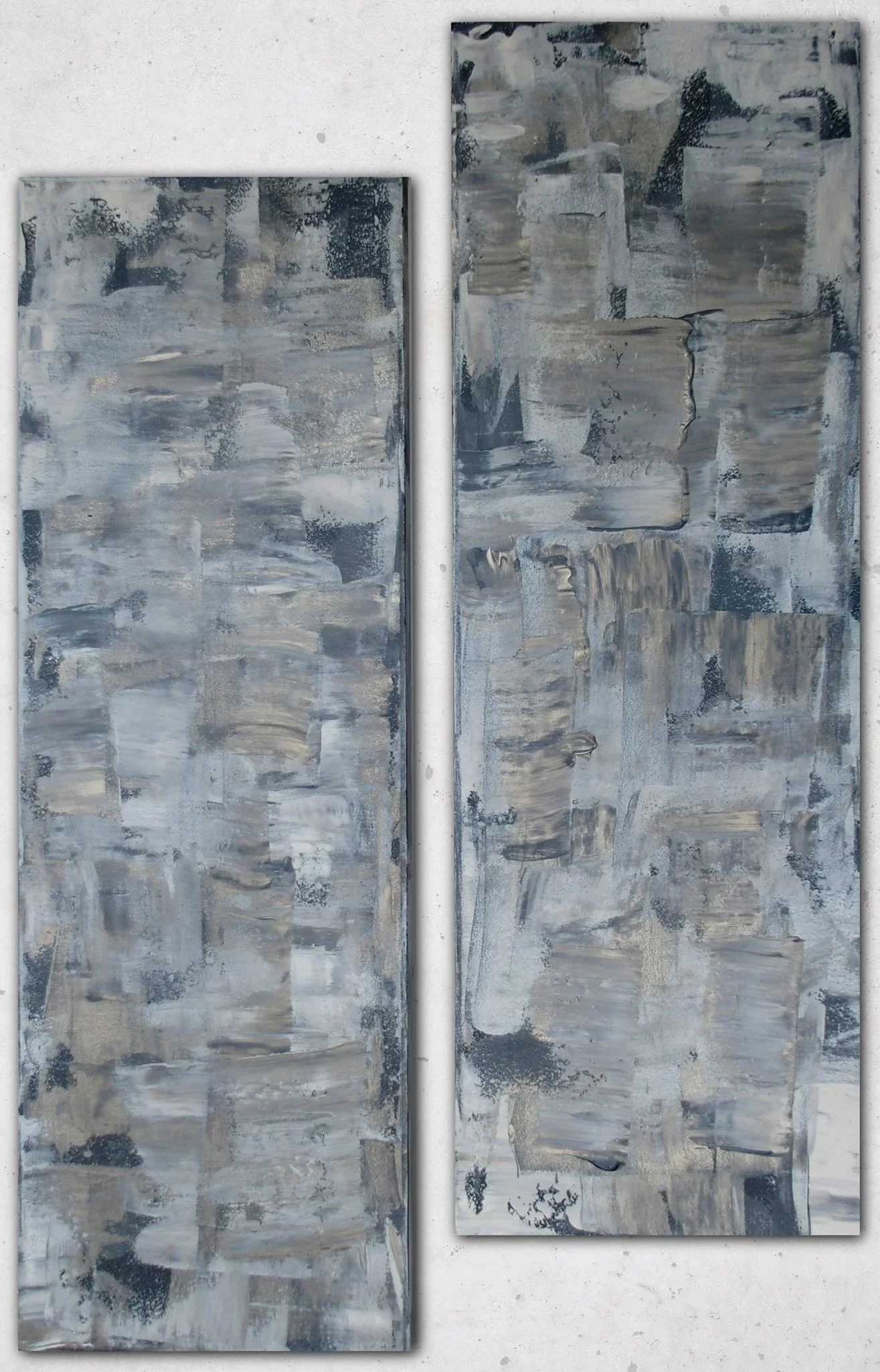   Set of 2 (300mm × 900mm) ・ACRYLIC ON CANVAS 