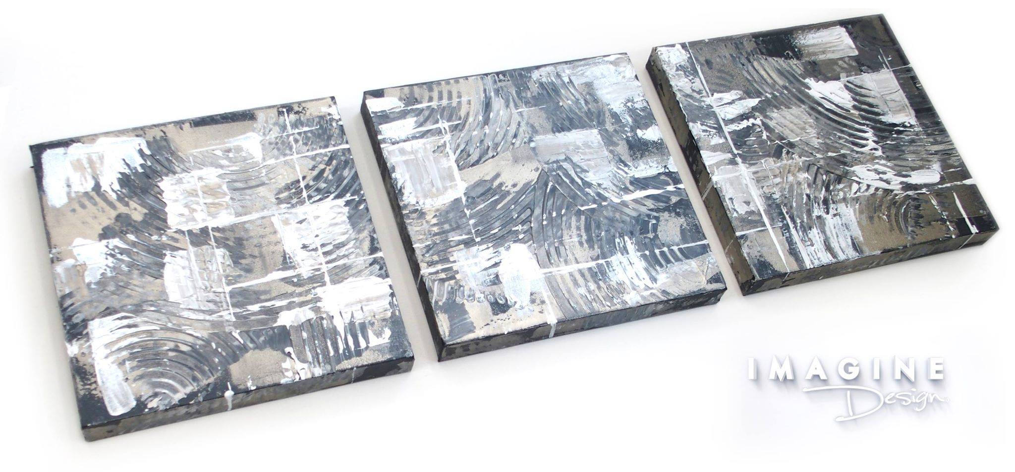 Set of 3 (300mm × 300mm) ・ACRYLIC ON CANVAS