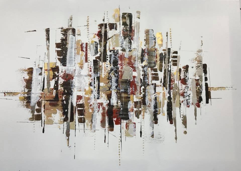  M40 (1000mm x 652mm) ・ACRYLIC ON CANVAS 