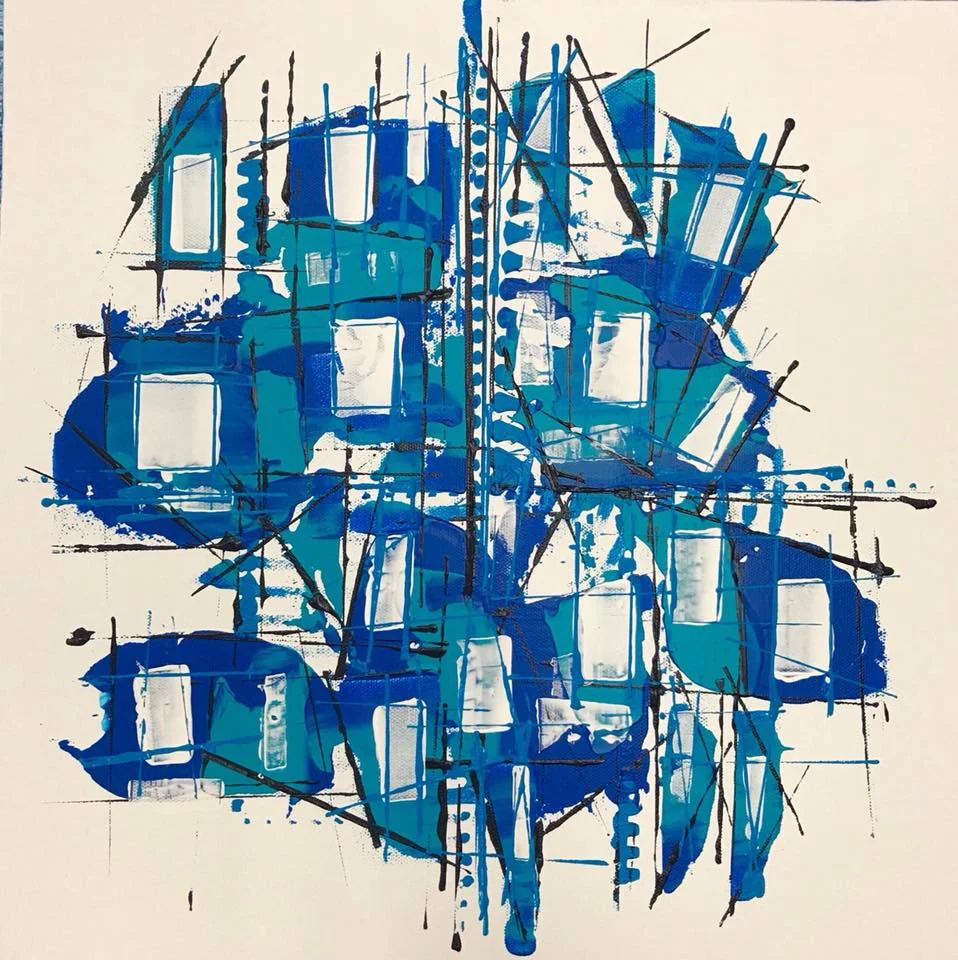  (400mm x 400mm)・ACRYLIC ON CANVAS 