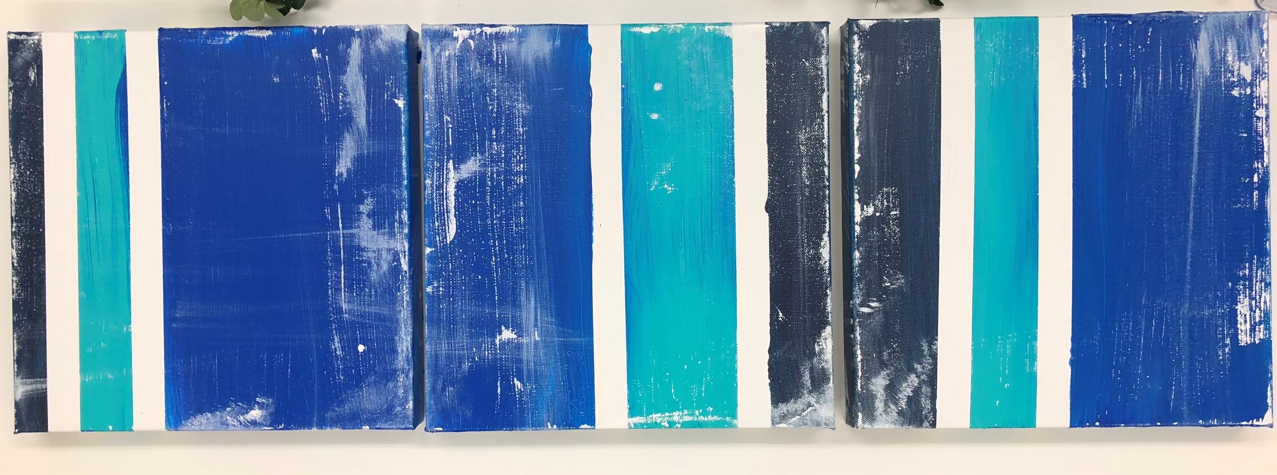 Set of 3 (300mm x 300mm)・ACRYLIC ON CANVAS
