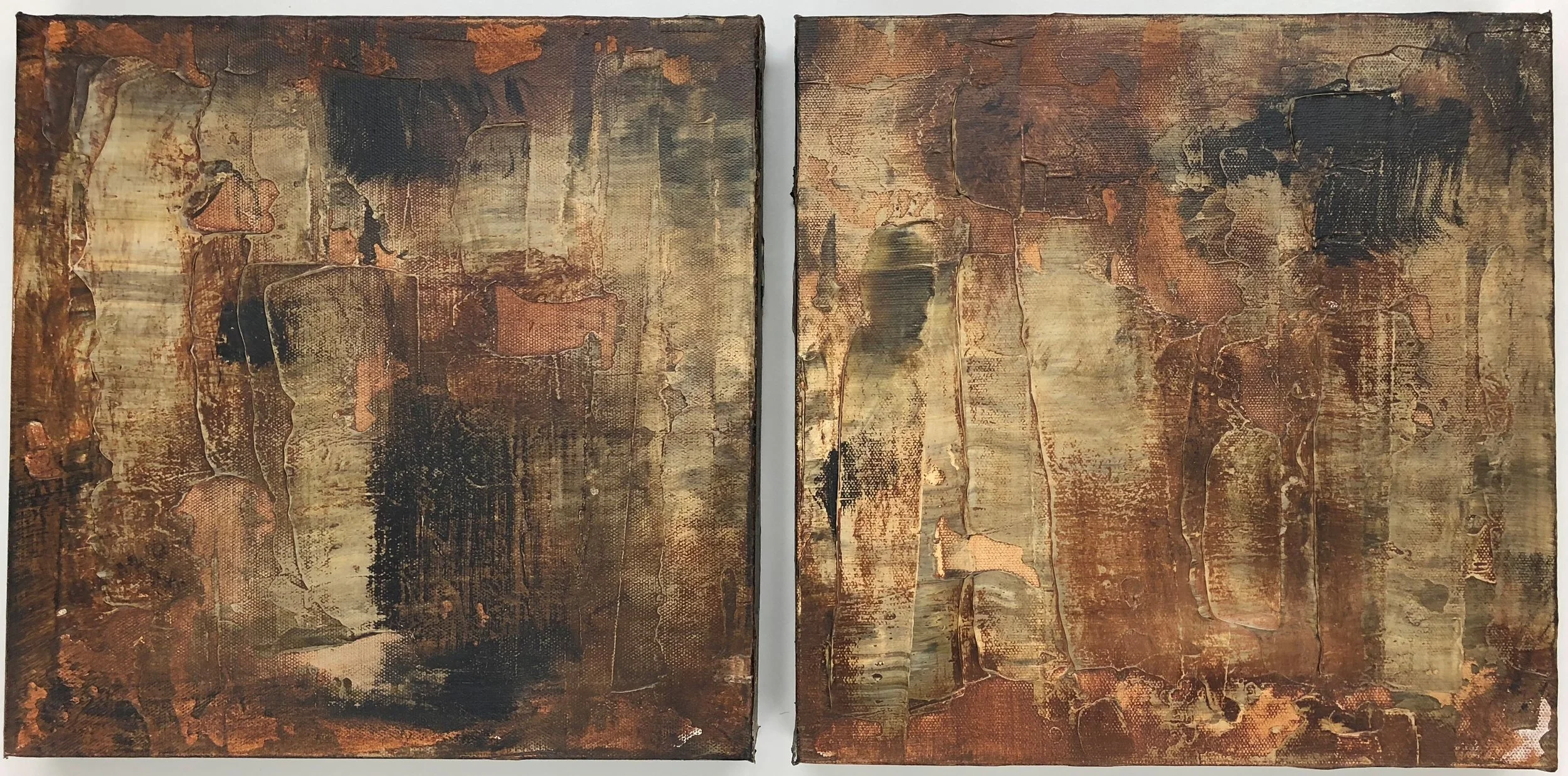  Set of 2 (300mm x 300mm)・ACRYLIC ON CANVAS 