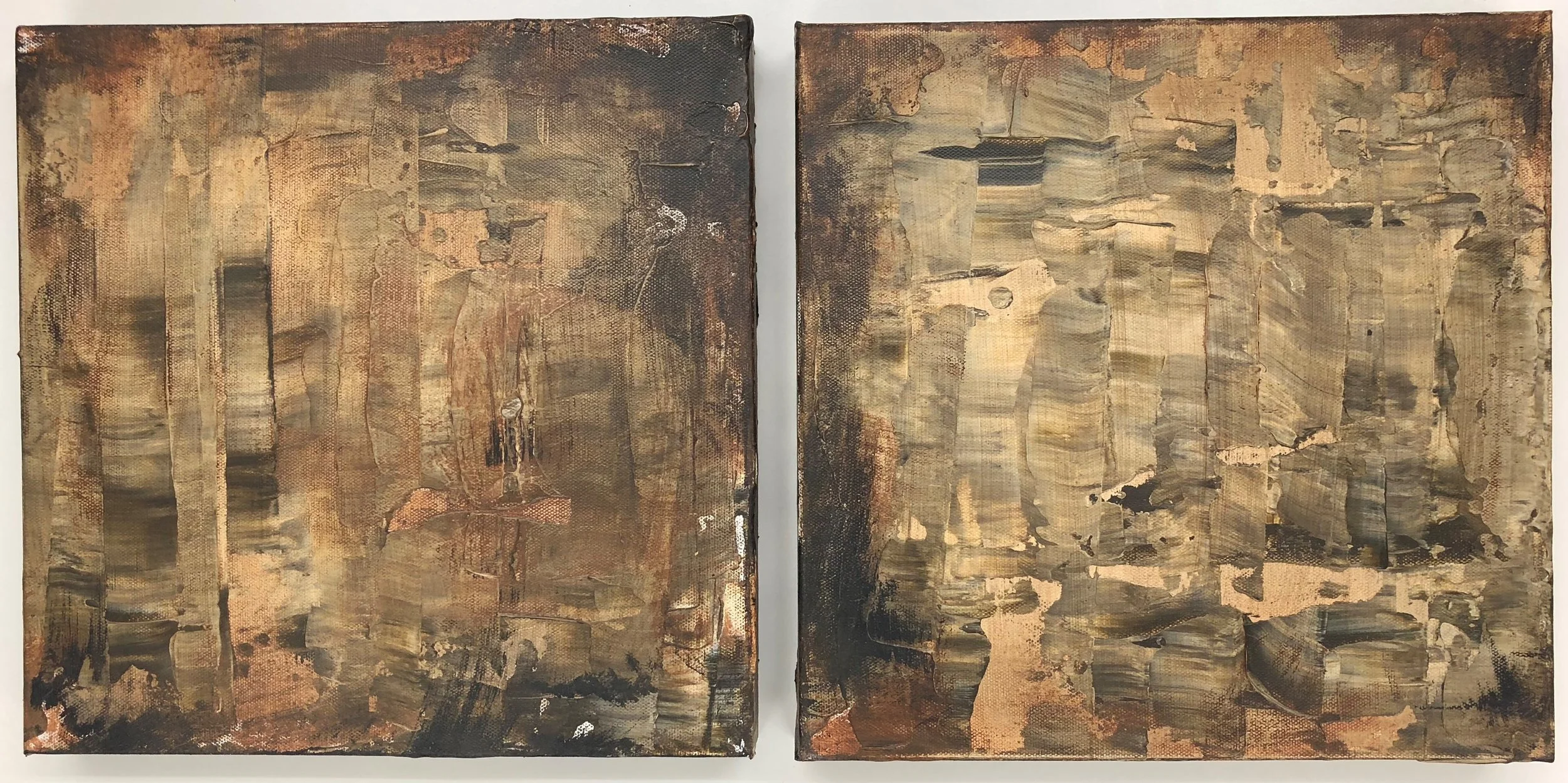  Set of 2 (300mm x 300mm)・ACRYLIC ON CANVAS 