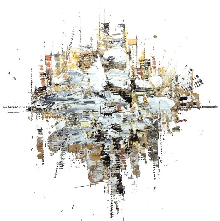  S40 (1000mm x 1000mm) ・ACRYLIC ON CANVAS　 SOLD  