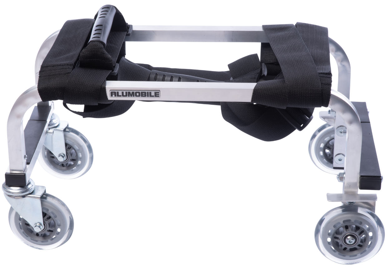 Airpro massage bed trolley available in silver — Alumobile