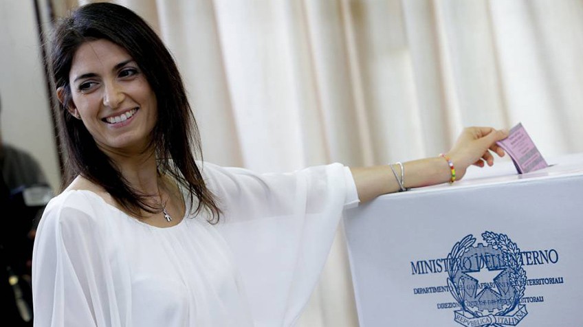Virginia Raggi, la ciudadana indignada que será la primera alcaldesa de Roma