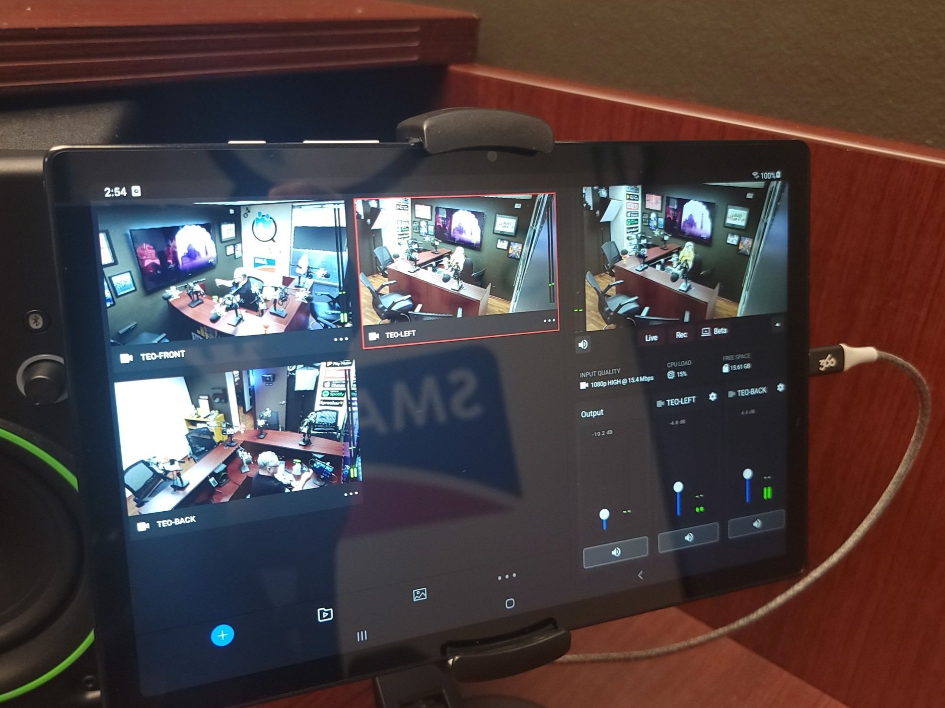 The New YouTube LIVE video equipment