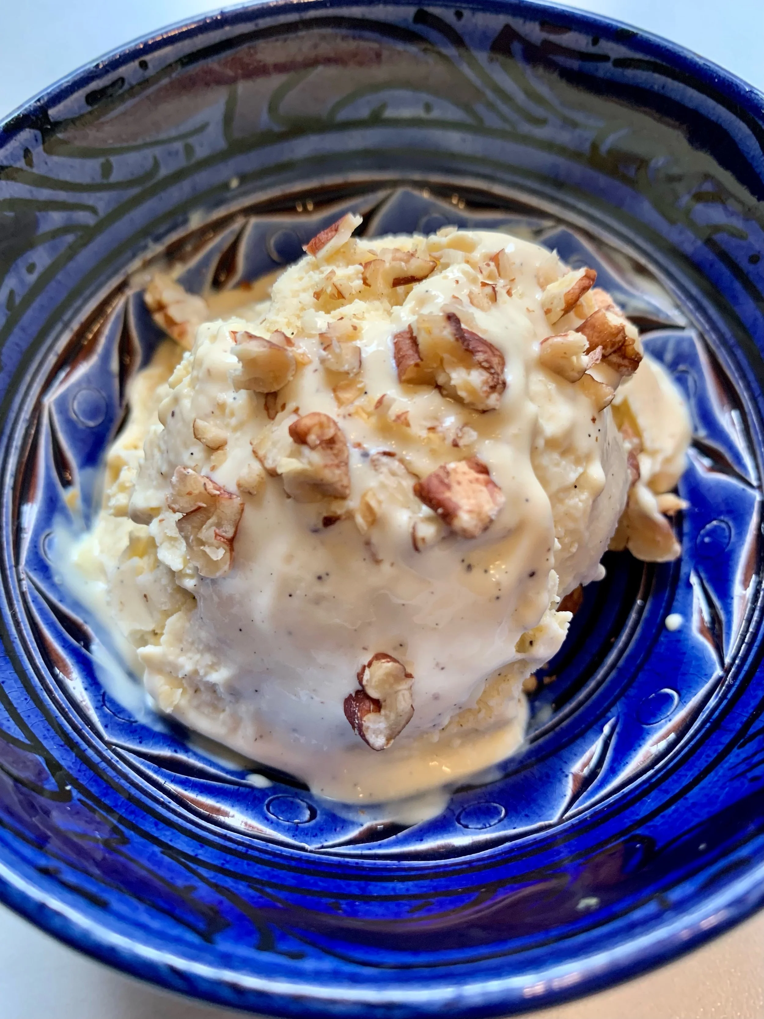 Fløteis med kefir og vanilje 🍨