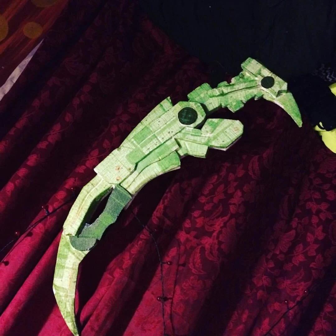 Process midway - RWBY  scythe - polystyrene
