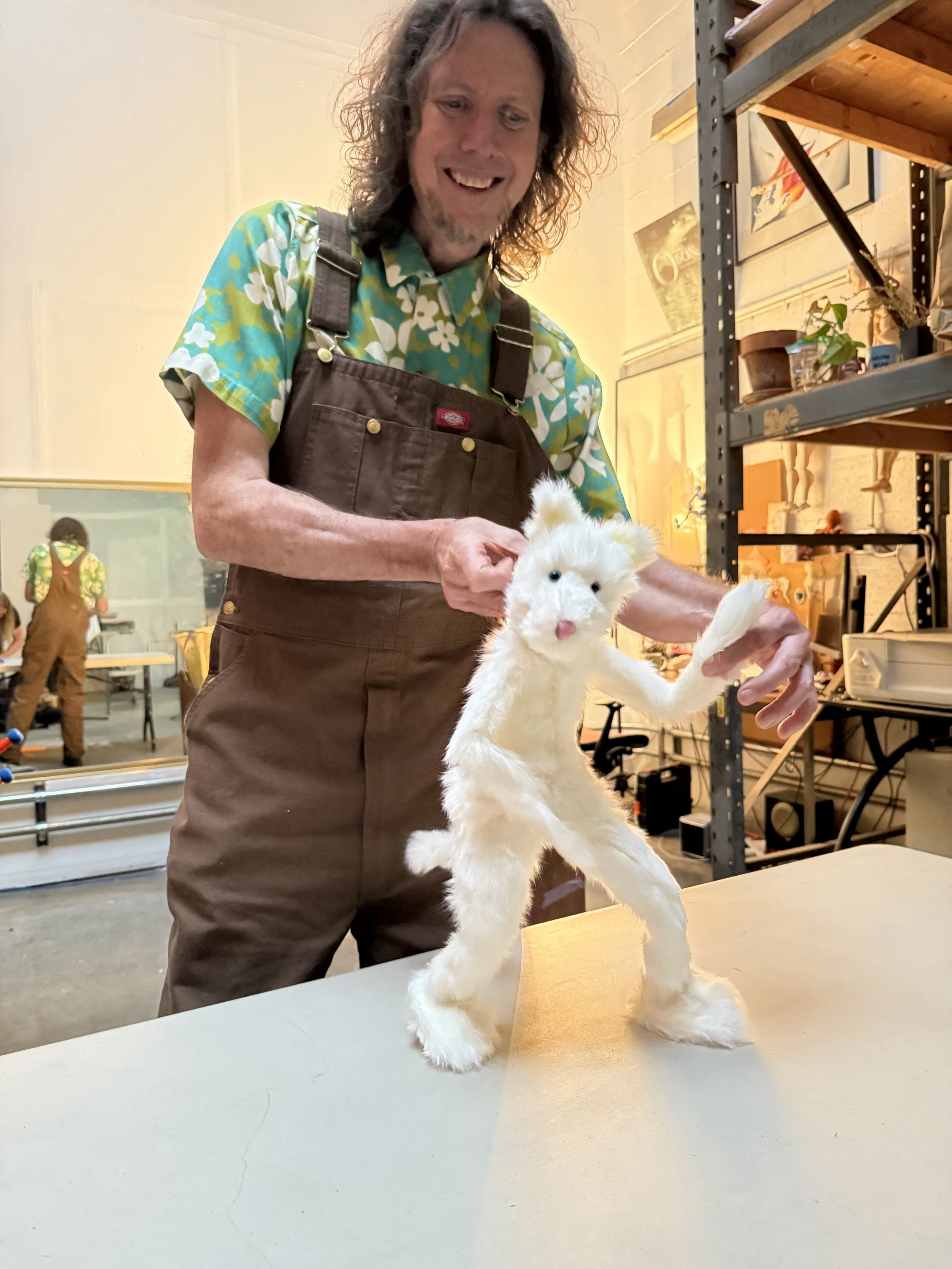 Hakoda puppet operated by Fred C Riley III aka Odd Savvy