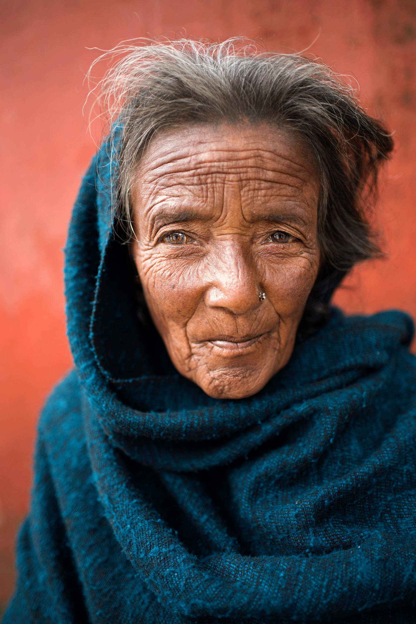 Nepal - Portrait of a Vendor 