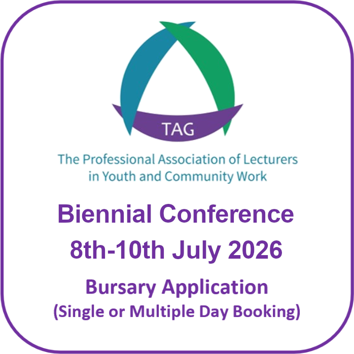 Biennial Conference Booking: Bursary Application