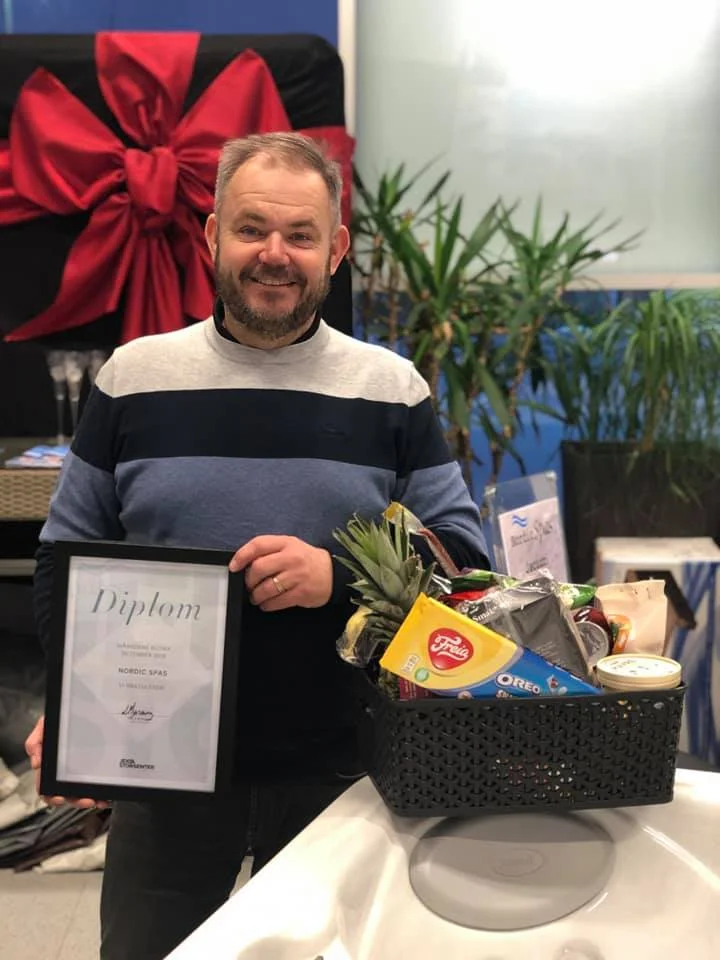 Karl Johan Brekmo, daglig leder hos Nordic Spas AS
