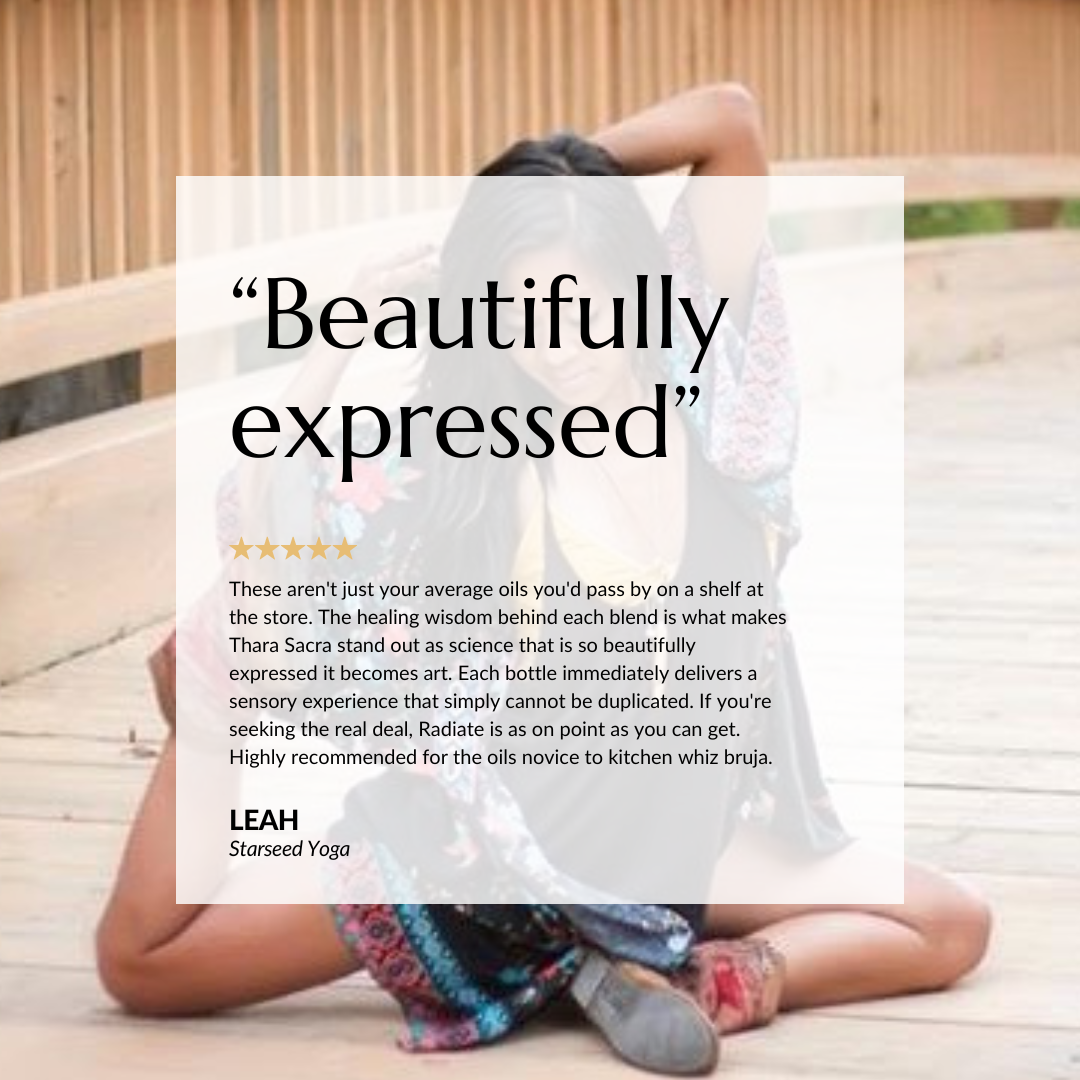 Thara Sacra Review "Beautifully expressed"