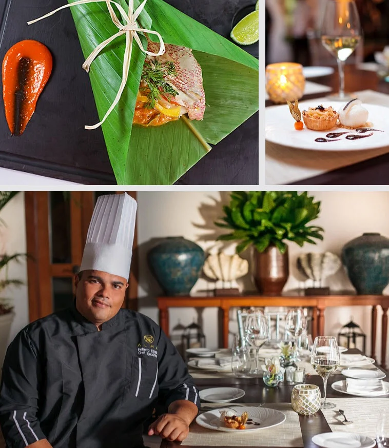 Chef Heberto Eljach has generated his own style to create authentic Colombian cuisine