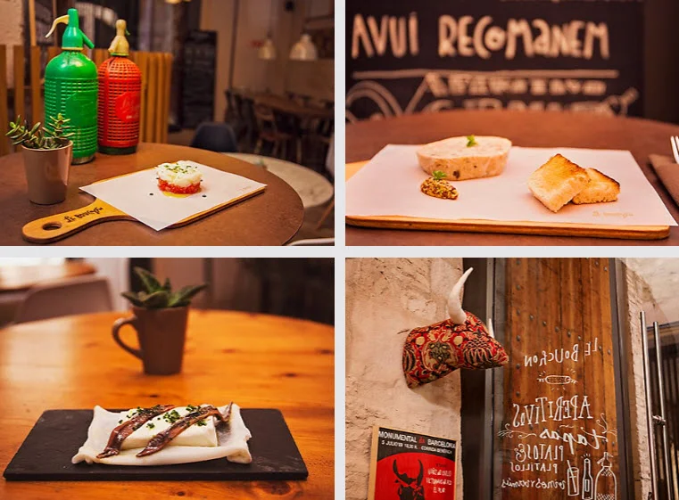 Le Bouchon is perfect for casual dining in the Gothic Quarter