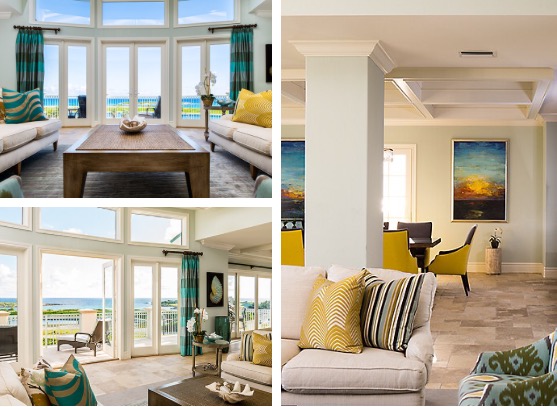 Villas are spacious and offers stunning views.