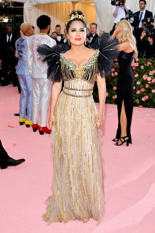Salma Hayek in Gucci