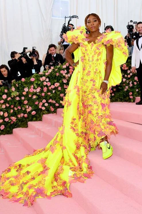 Serena Williams in Atelier Versace & Nike