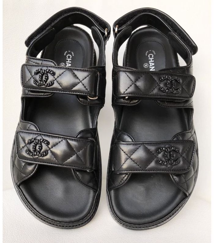 Chanel quilted ‘Dad’ sandal