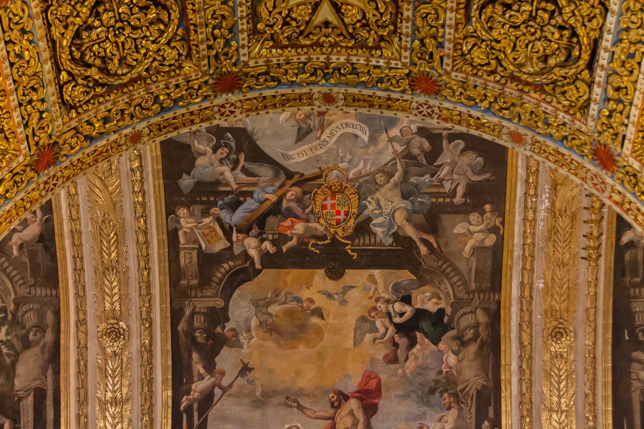  The interior of the church is considered to be one of the finest examples of high Baroque architecture in Europe.  