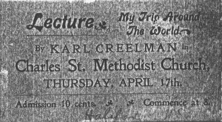 The Lecture Circuit - Karl Chronicles - Post #247