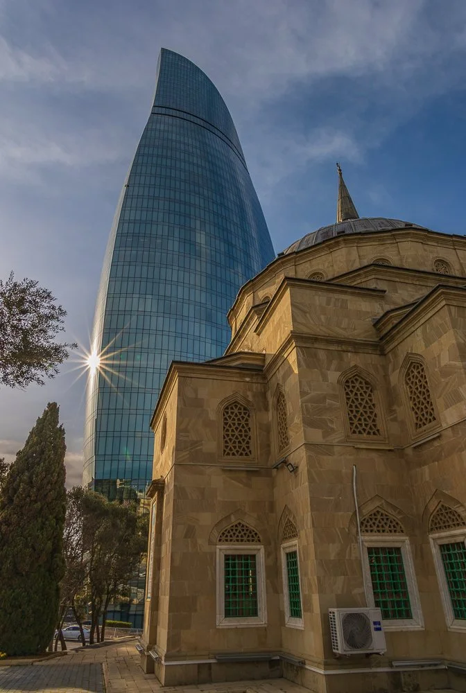  The  Flame Towers  aren't subtle, but they earn their place; Azerbaijan has called itself the Land of Fire for centuries. 