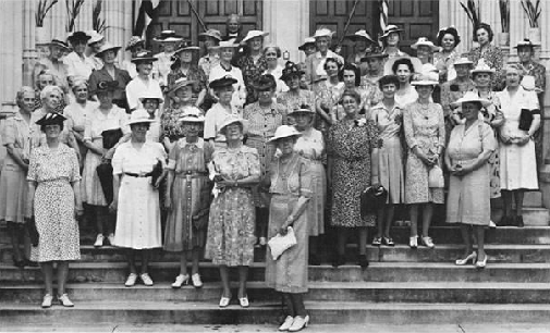 Ladies of St. Luke's women's in 1944. 