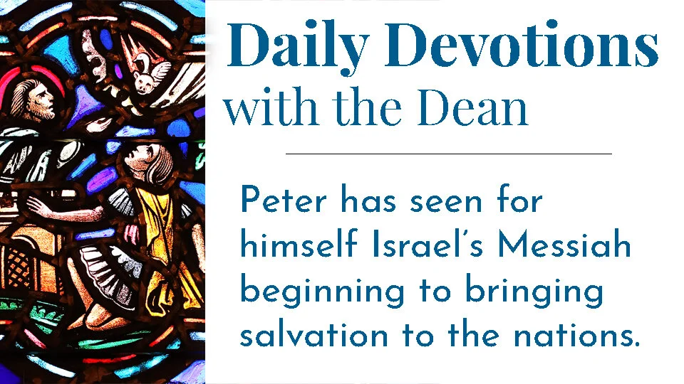 Christ Makes All People Worthy - Daily Devotions with the Dean