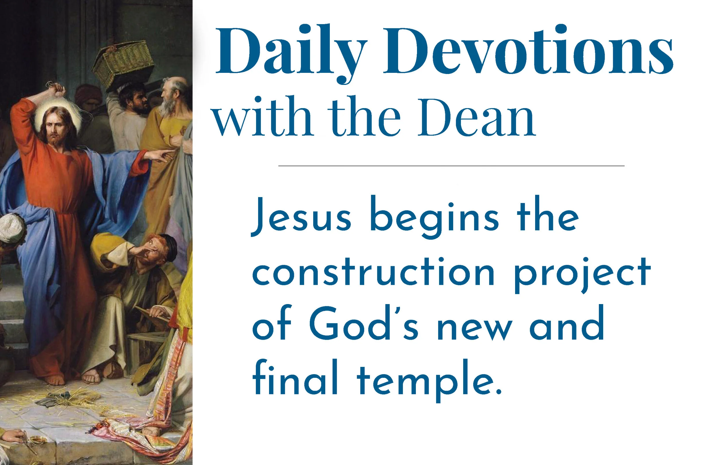 The Father's Mission of Rescue  - Daily Devotions with the Dean 