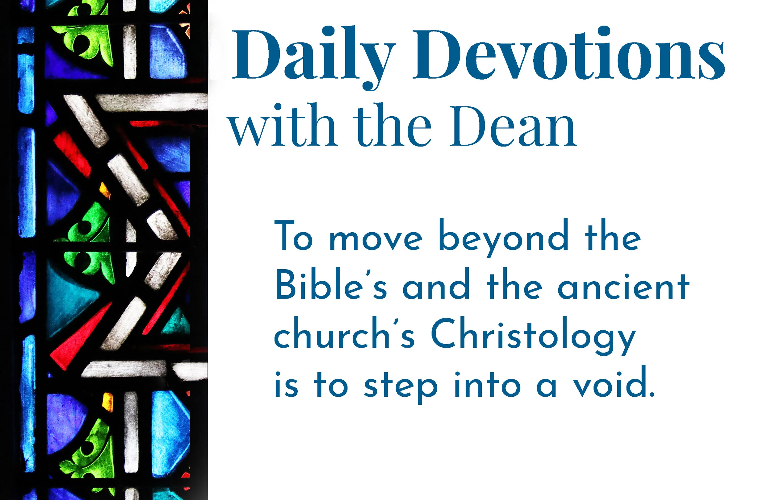 To Pray Well and Act Effectively - Daily Devotions with the Dean