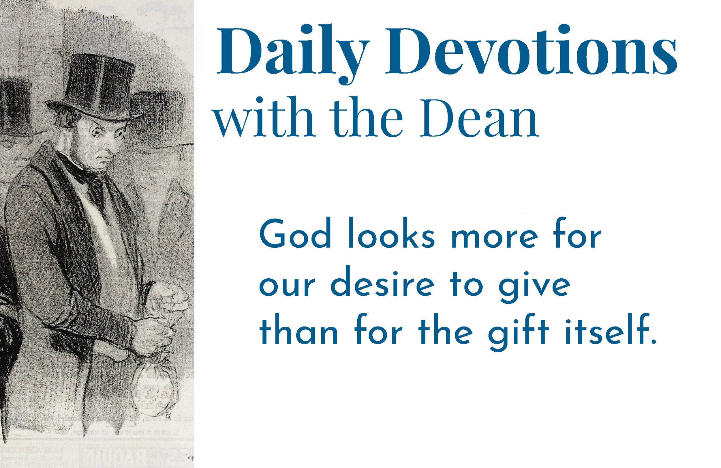 Paul on Caring and Sharing - Daily Devotions with the Dean
