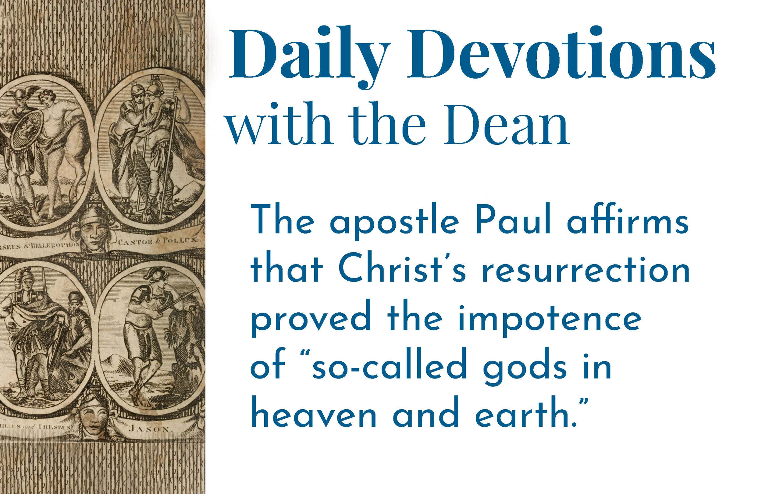 Love vs. Knowledge - Daily Devotions with the Dean