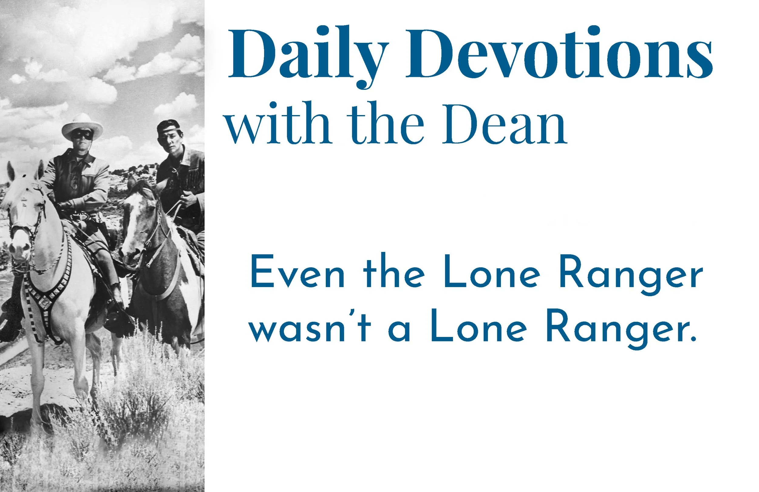 Holy Amnesia! - Daily Devotions with the Dean