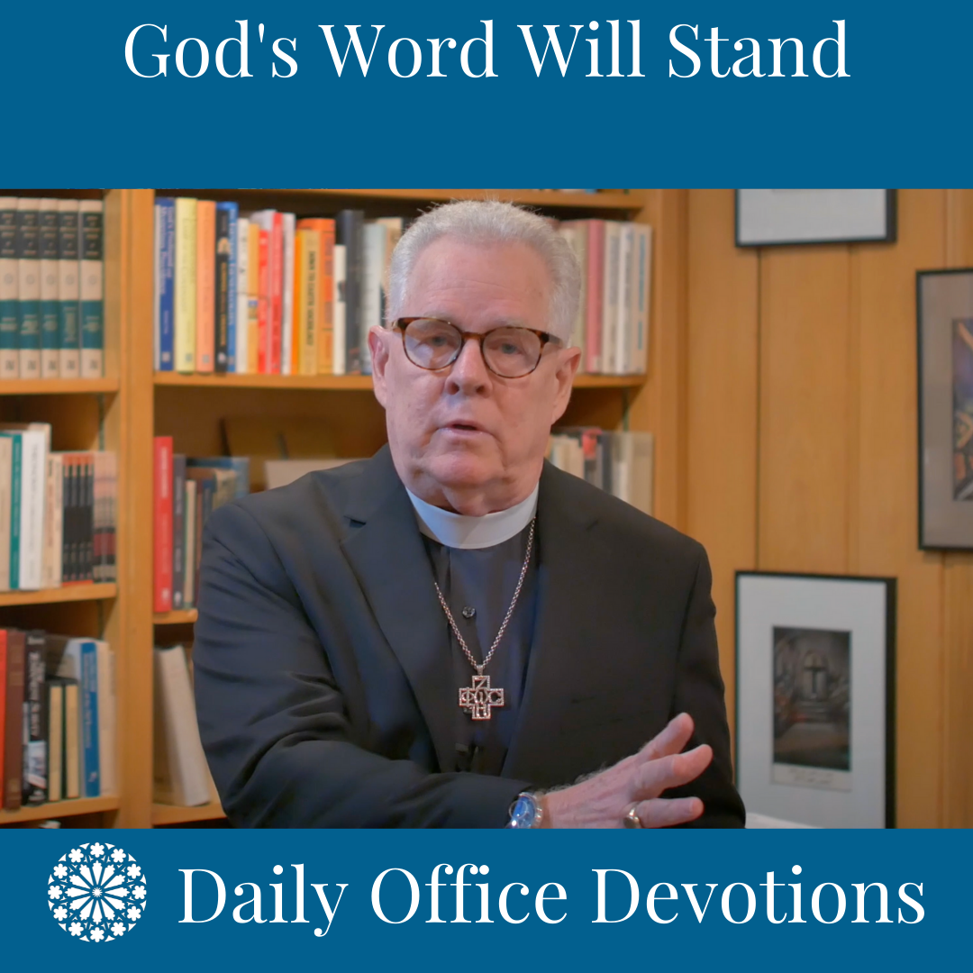 God's Word Will Stand
